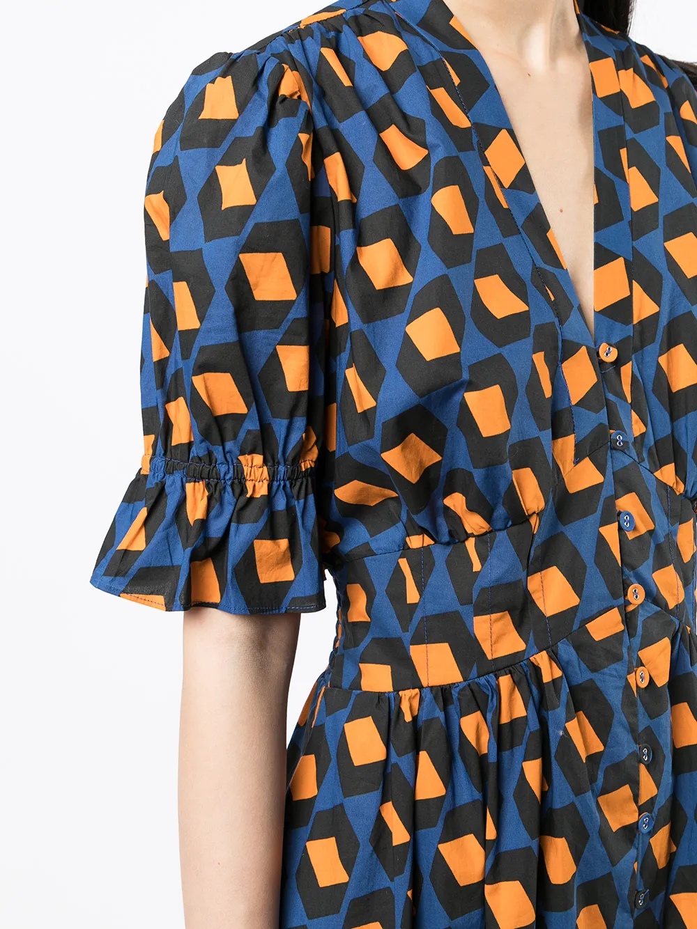 фото Dvf diane von furstenberg платье-рубашка erica