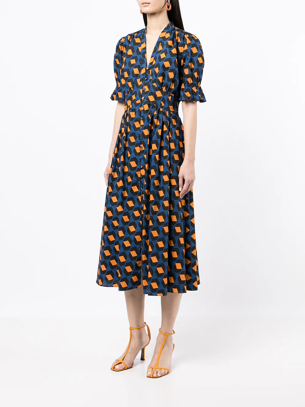 фото Dvf diane von furstenberg платье-рубашка erica