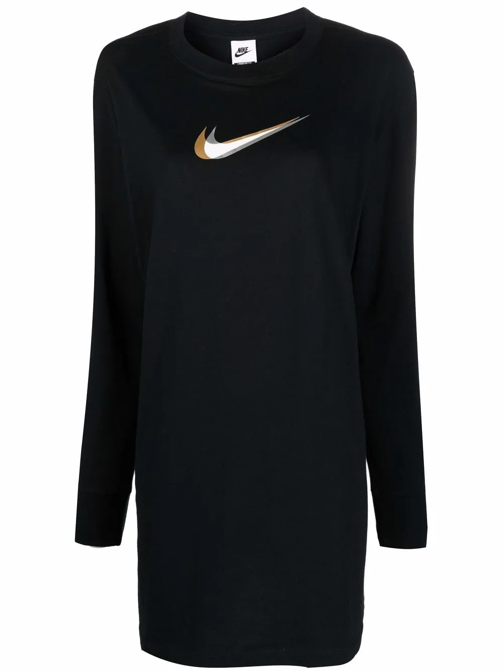 фото Nike длинная футболка с логотипом