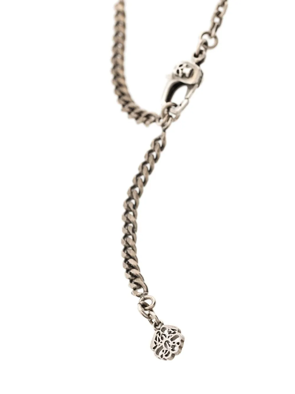 Alexander Mcqueen Snake Skull Medallion Necklace Farfetch