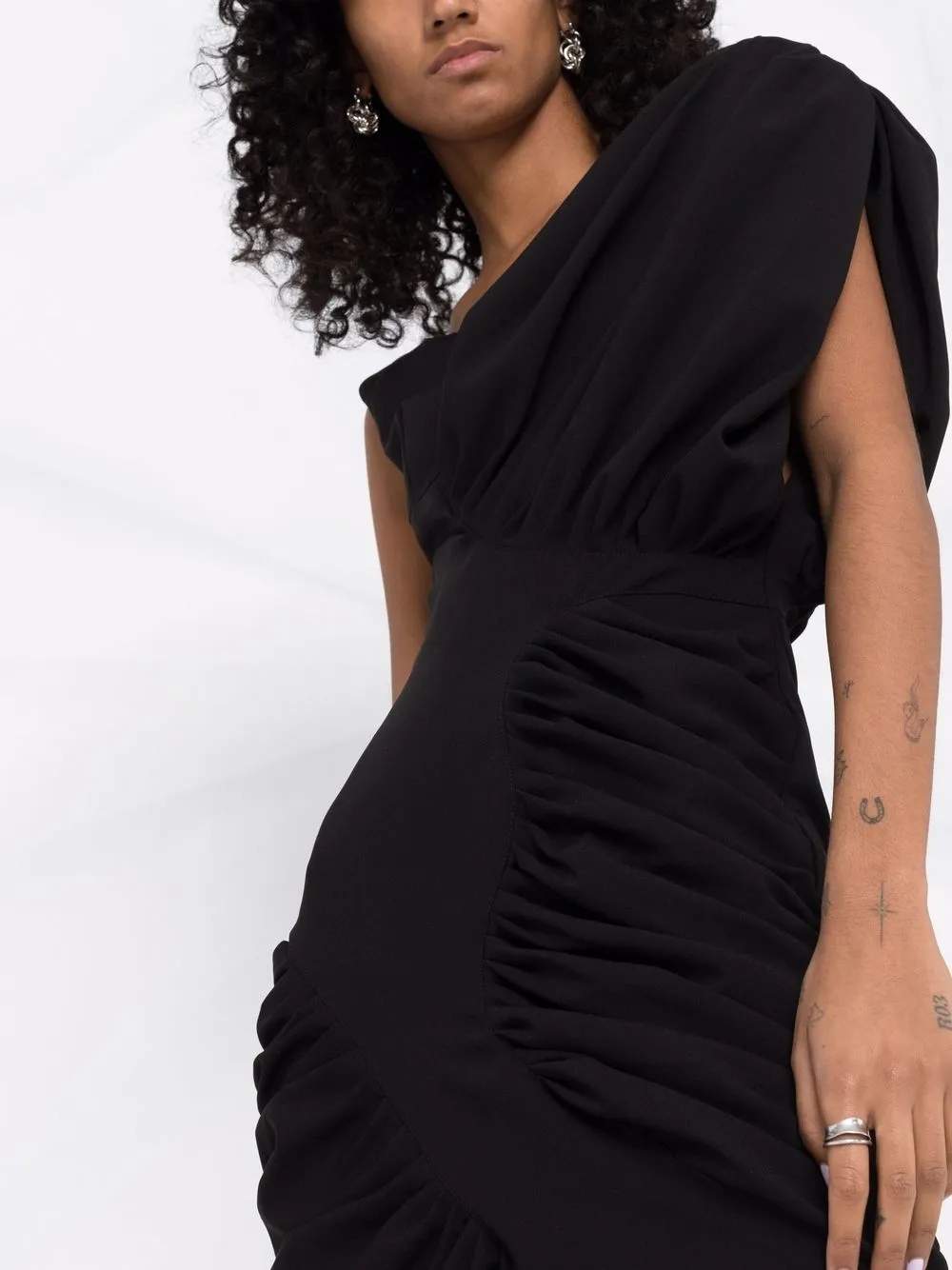 фото Weinsanto платье миди асимметричного кроя