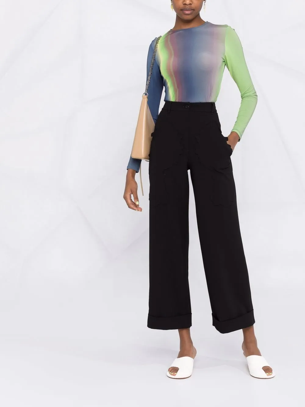 фото Weinsanto укороченные брюки прямого кроя