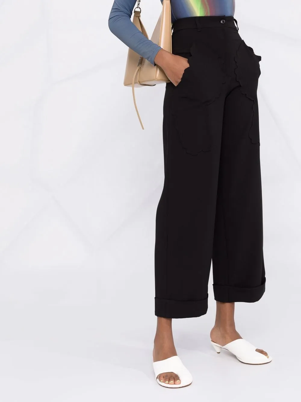 фото Weinsanto укороченные брюки прямого кроя