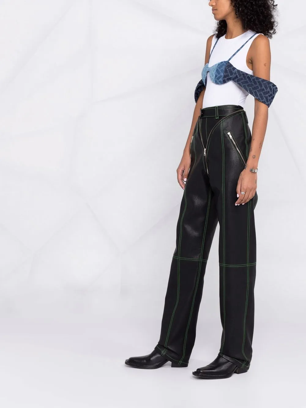 фото Weinsanto укороченный топ-бралетт с узором