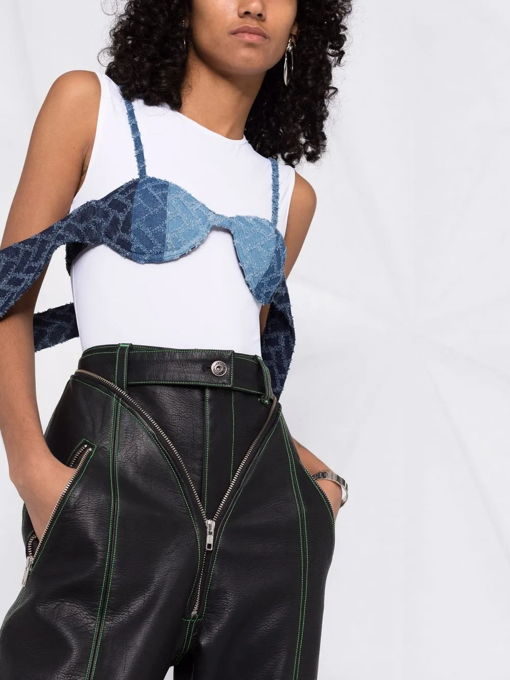 фото Weinsanto укороченный топ-бралетт с узором