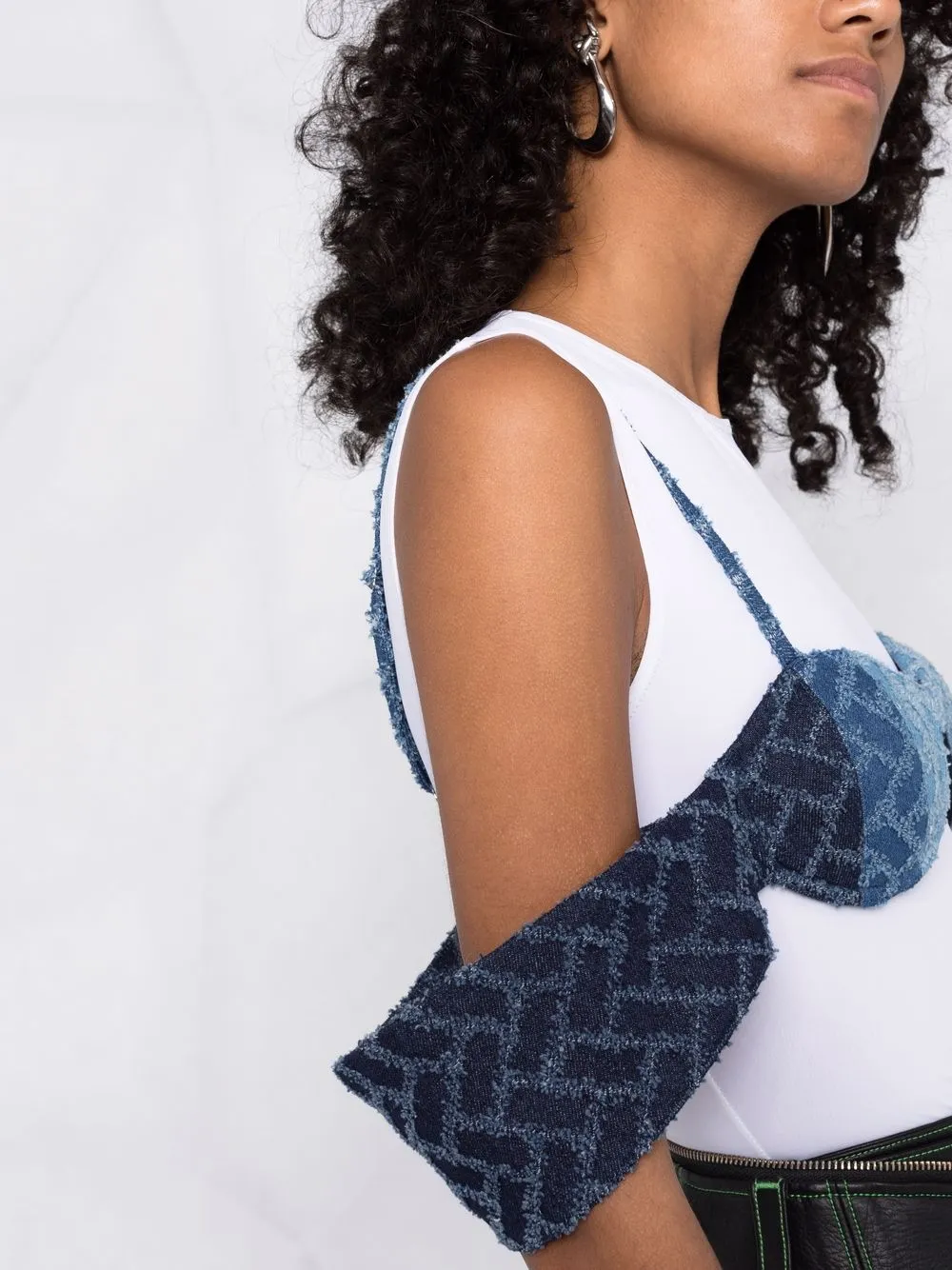 фото Weinsanto укороченный топ-бралетт с узором