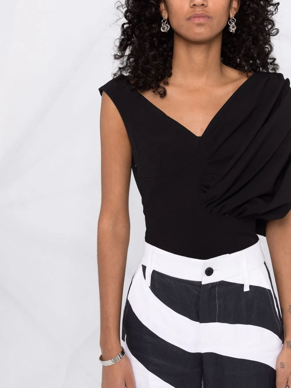 фото Weinsanto топ асимметричного кроя без рукавов