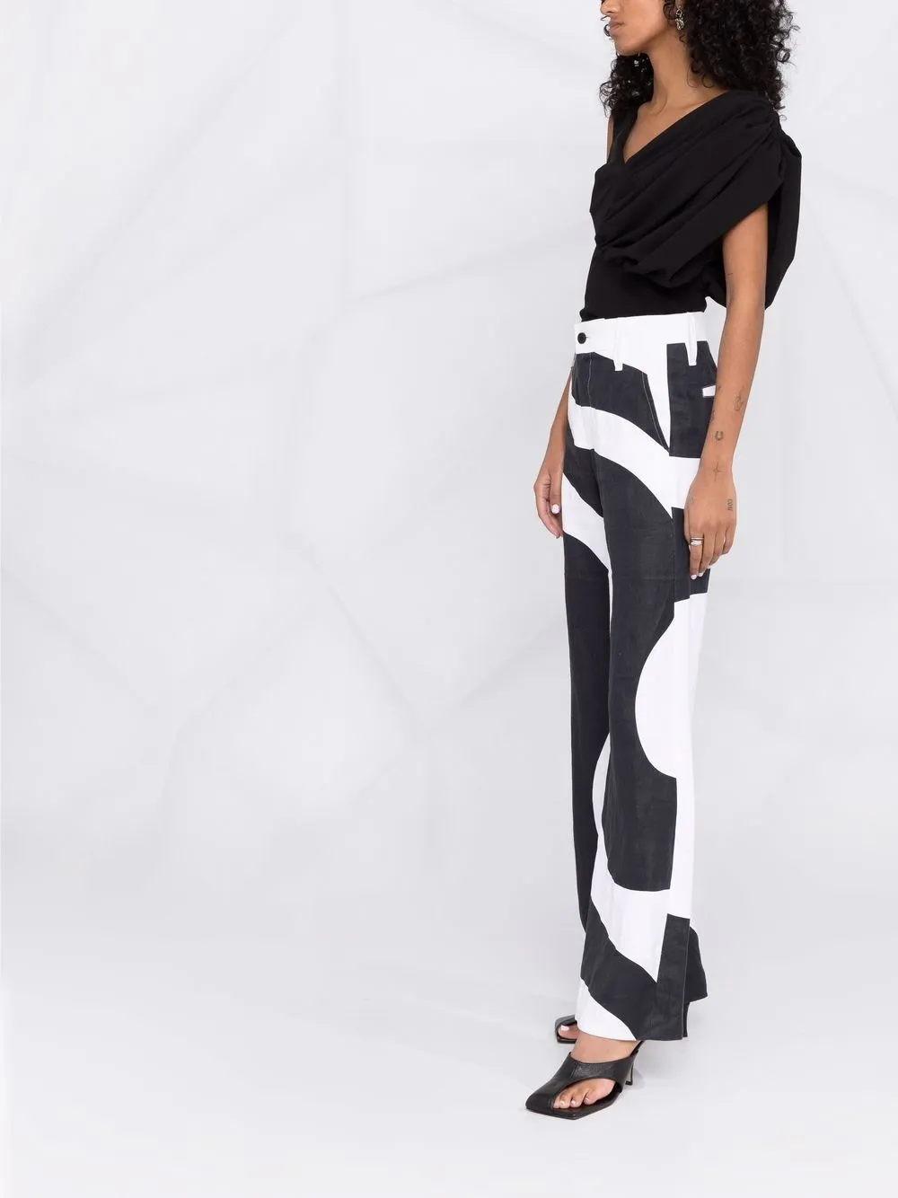 фото Weinsanto топ асимметричного кроя без рукавов