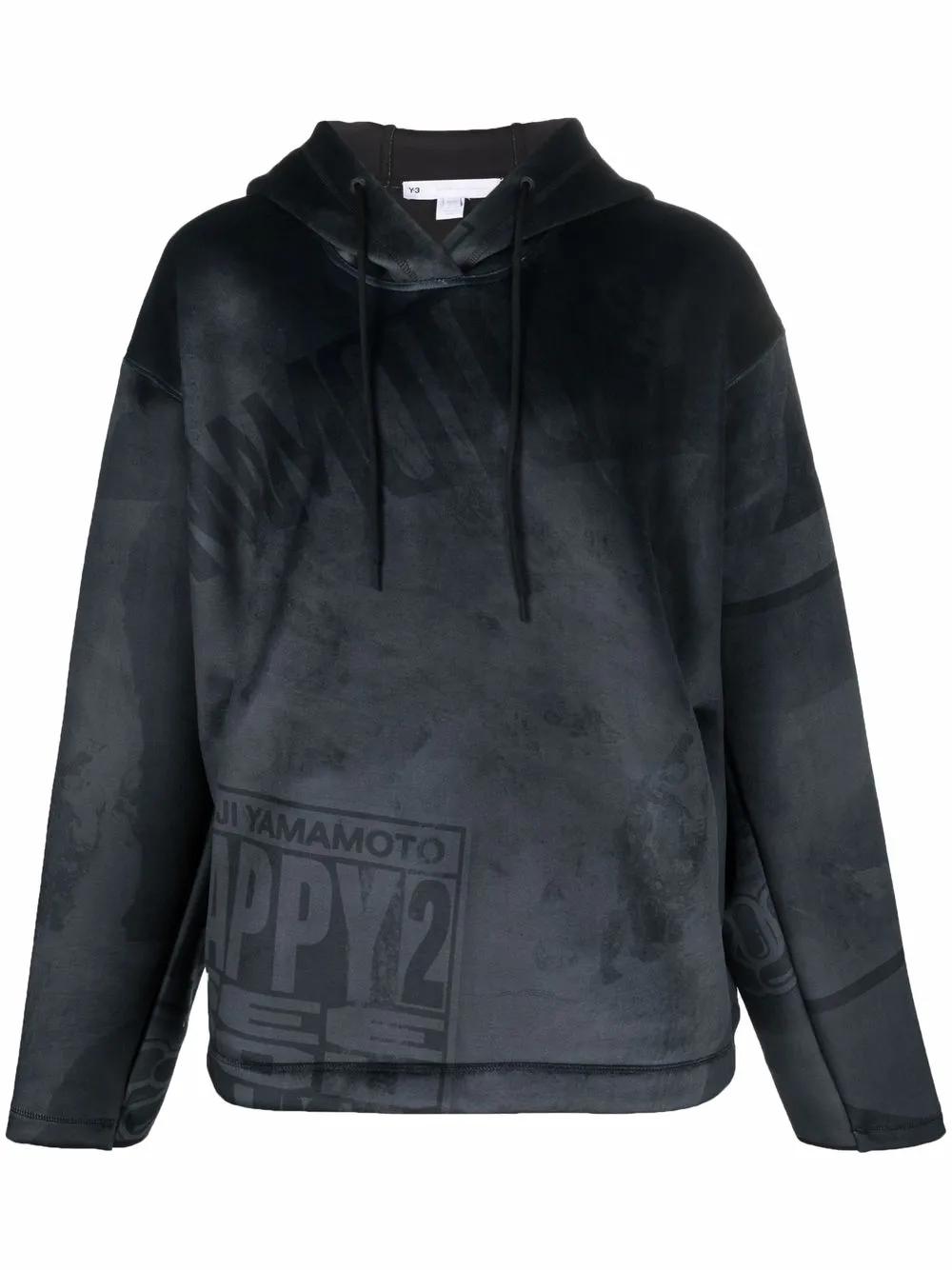 фото Y-3 by yohji yamamoto vintage худи с логотипом
