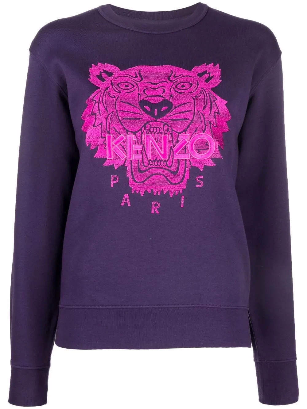 фото Kenzo толстовка с принтом tiger head