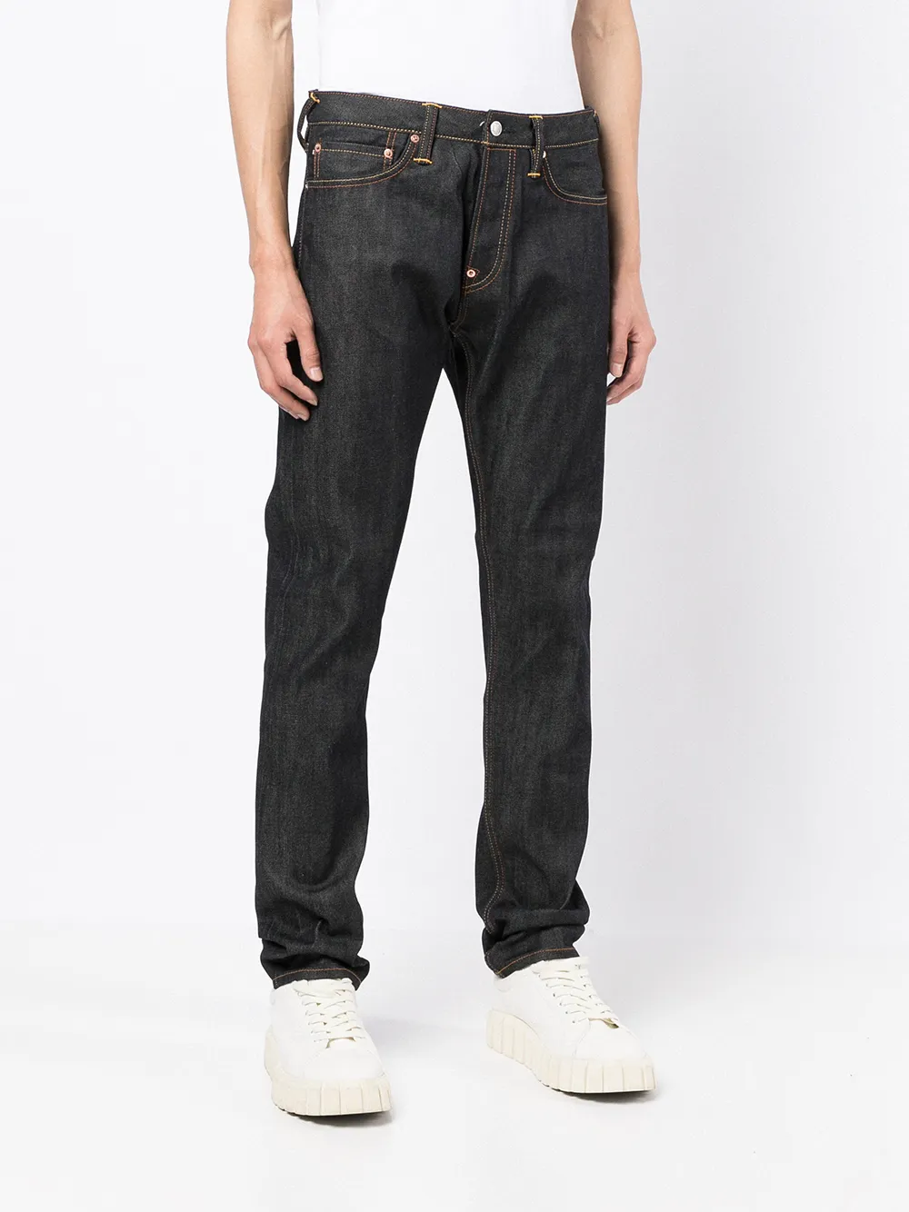 фото Evisu джинсы с логотипом