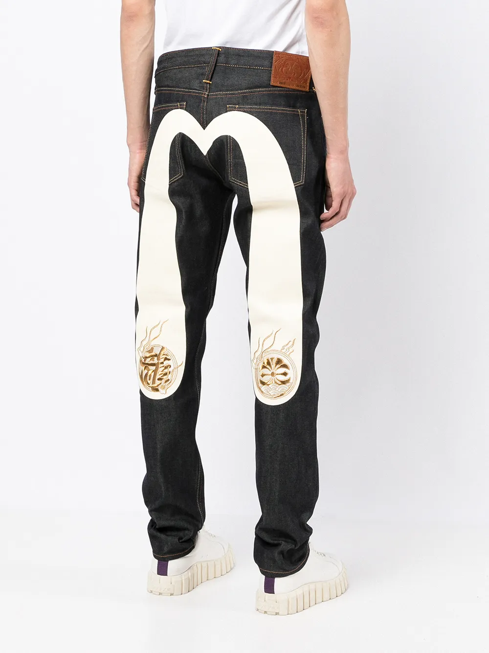 фото Evisu джинсы с логотипом