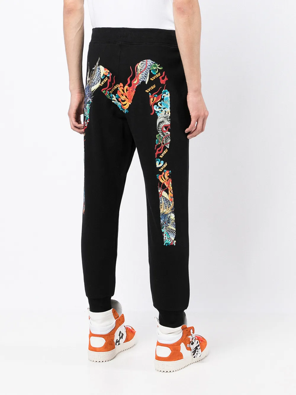 фото Evisu спортивные брюки с логотипом
