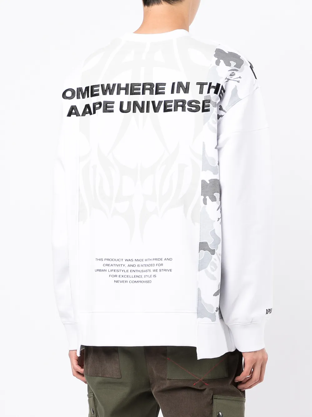 фото Aape by *a bathing ape® толстовка с логотипом
