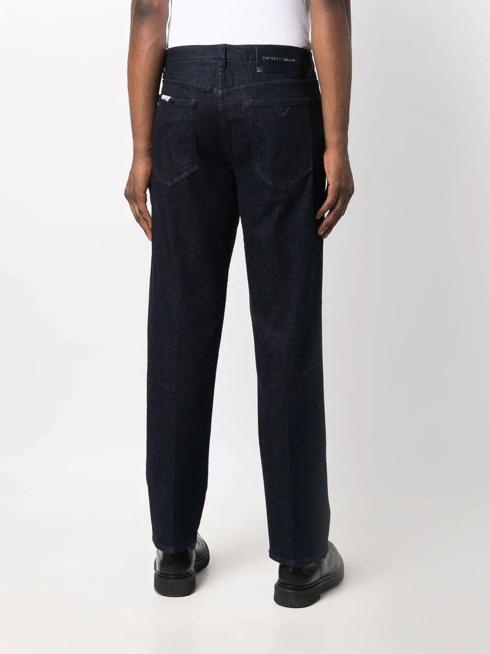 фото Emporio armani прямые джинсы с завышенной талией