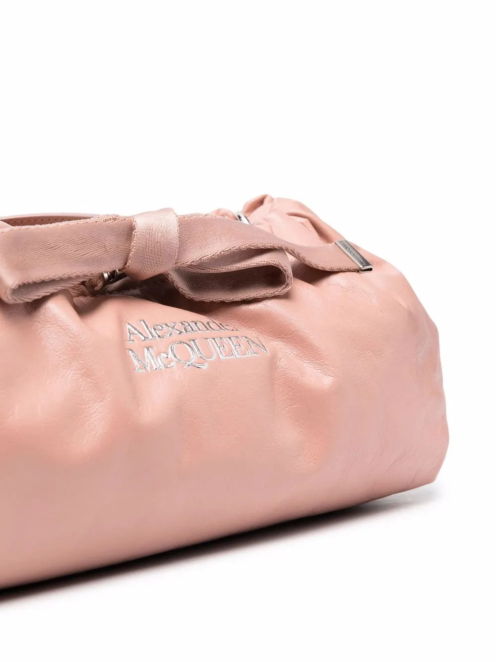 фото Alexander mcqueen сумка на плечо the bundle с кулиской