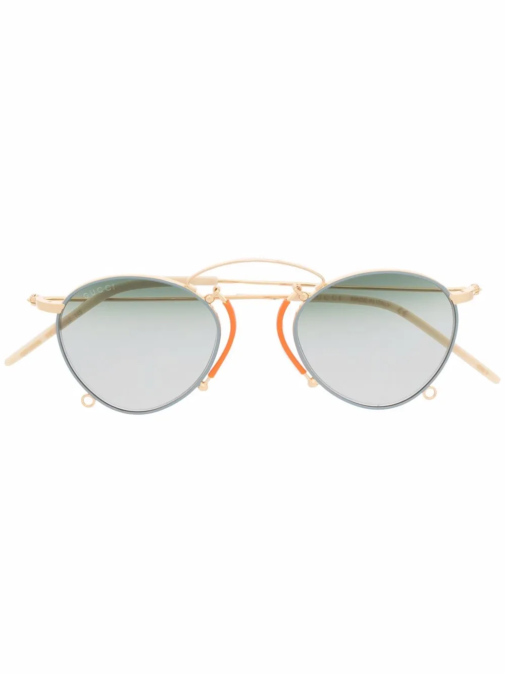 фото Gucci eyewear солнцезащитные очки-авиаторы