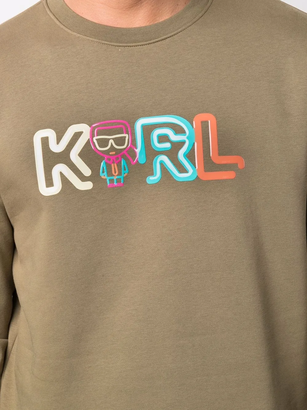фото Karl lagerfeld толстовка с логотипом
