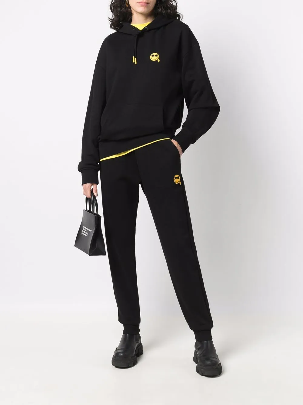 фото Karl lagerfeld худи smiley с вышитым логотипом