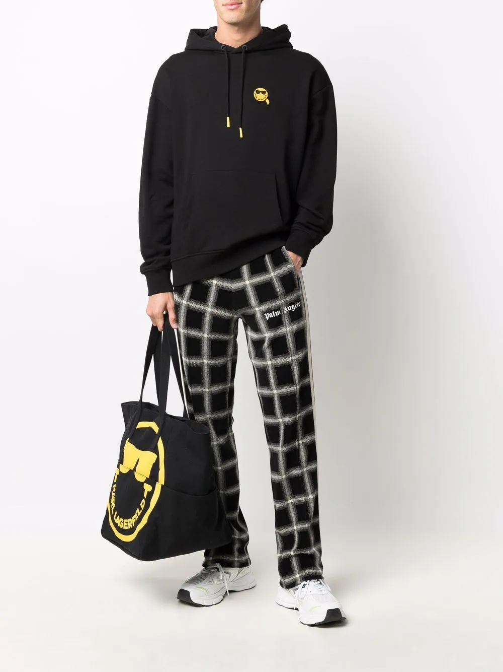 фото Karl lagerfeld худи smiley с вышитым логотипом