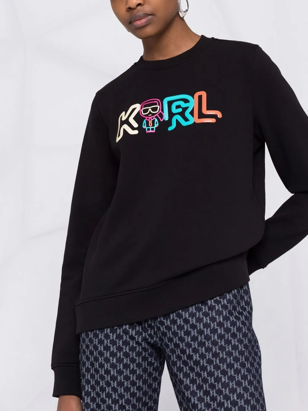 фото Karl lagerfeld толстовка с логотипом
