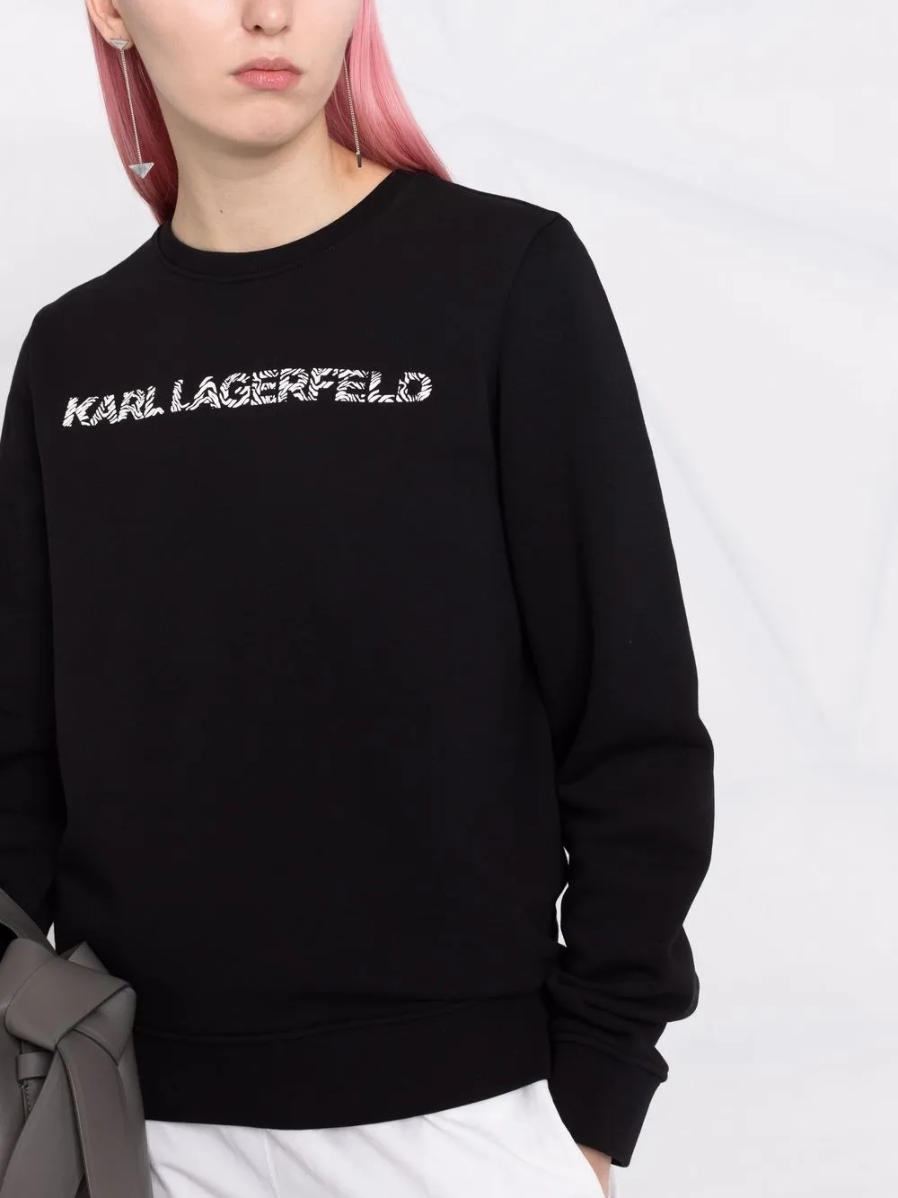 фото Karl lagerfeld толстовка с логотипом