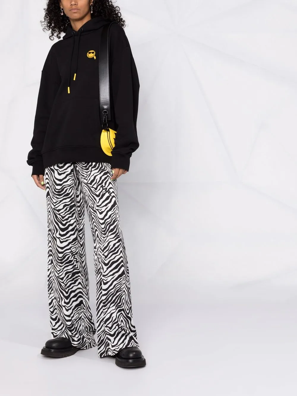 фото Karl lagerfeld худи с принтом smiley