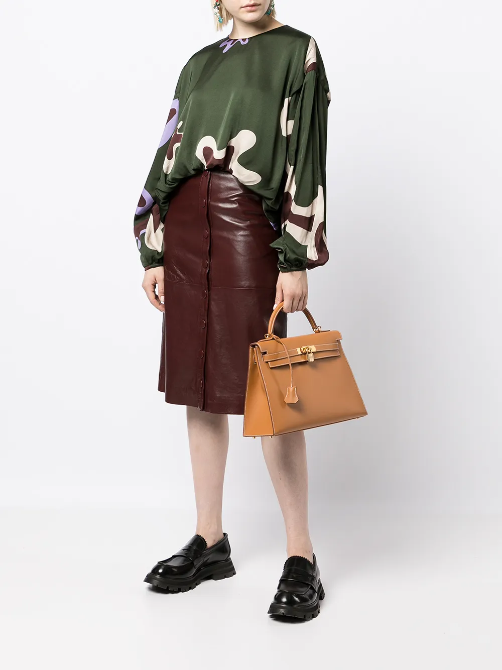 фото Hermès сумка kelly 32 sellier 2000-х годов