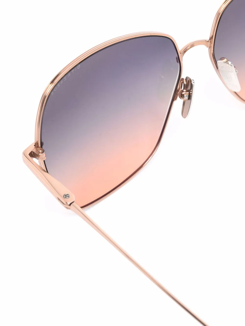 фото Dita eyewear солнцезащитные очки zazoe с эффектом градиента