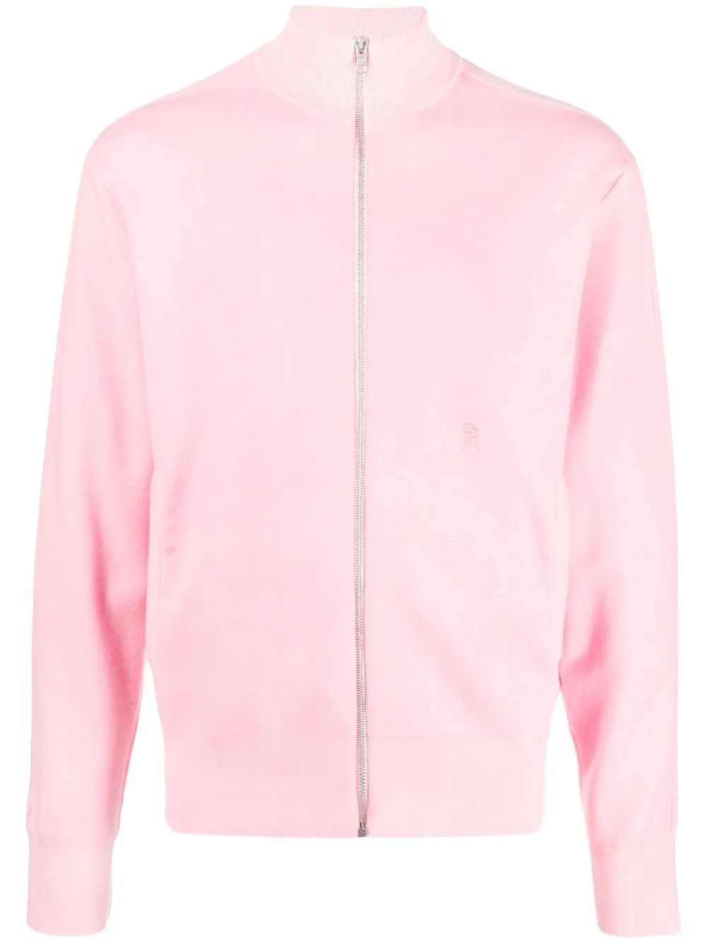 Palm Angels chamarra deportiva con logo bordado - Rosado