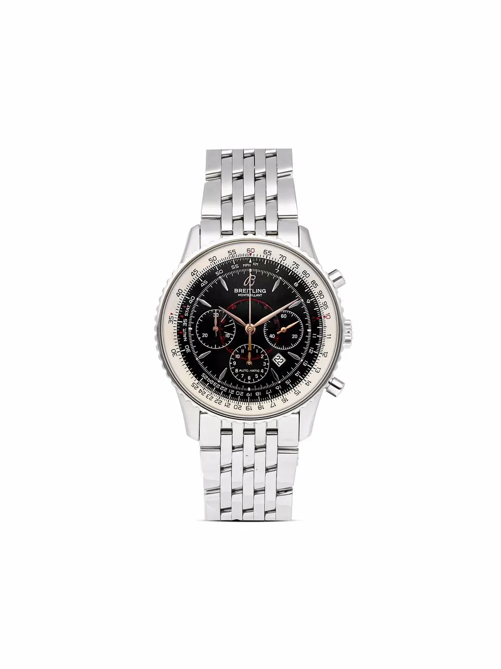 фото Breitling pre-owned наручные часы pre-owned navitimer montbrillant 38 мм