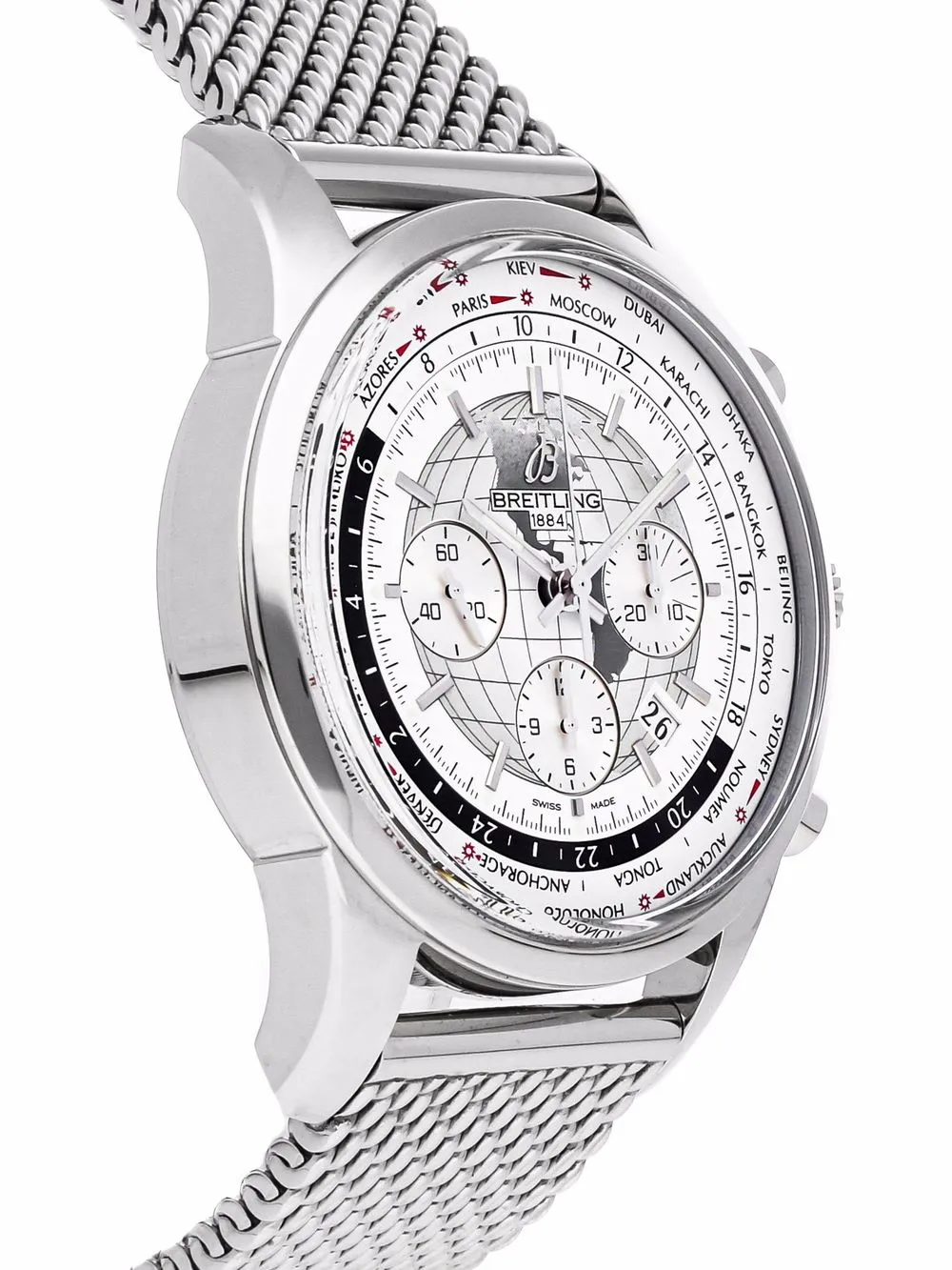 фото Breitling pre-owned наручные часы transocean chronograph pre-owned 46 мм