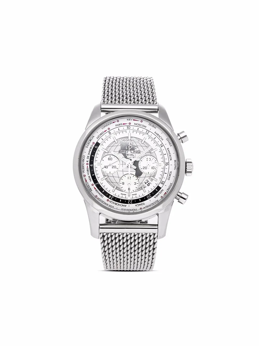 фото Breitling pre-owned наручные часы transocean chronograph pre-owned 46 мм