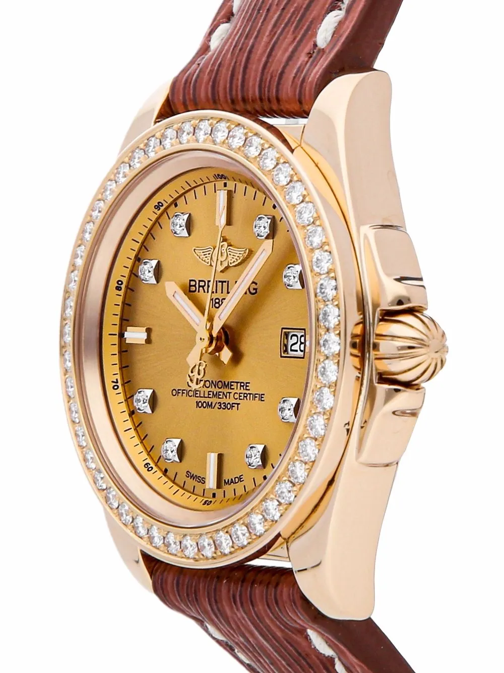 фото Breitling pre-owned наручные часы galactic pre-owned 32 мм