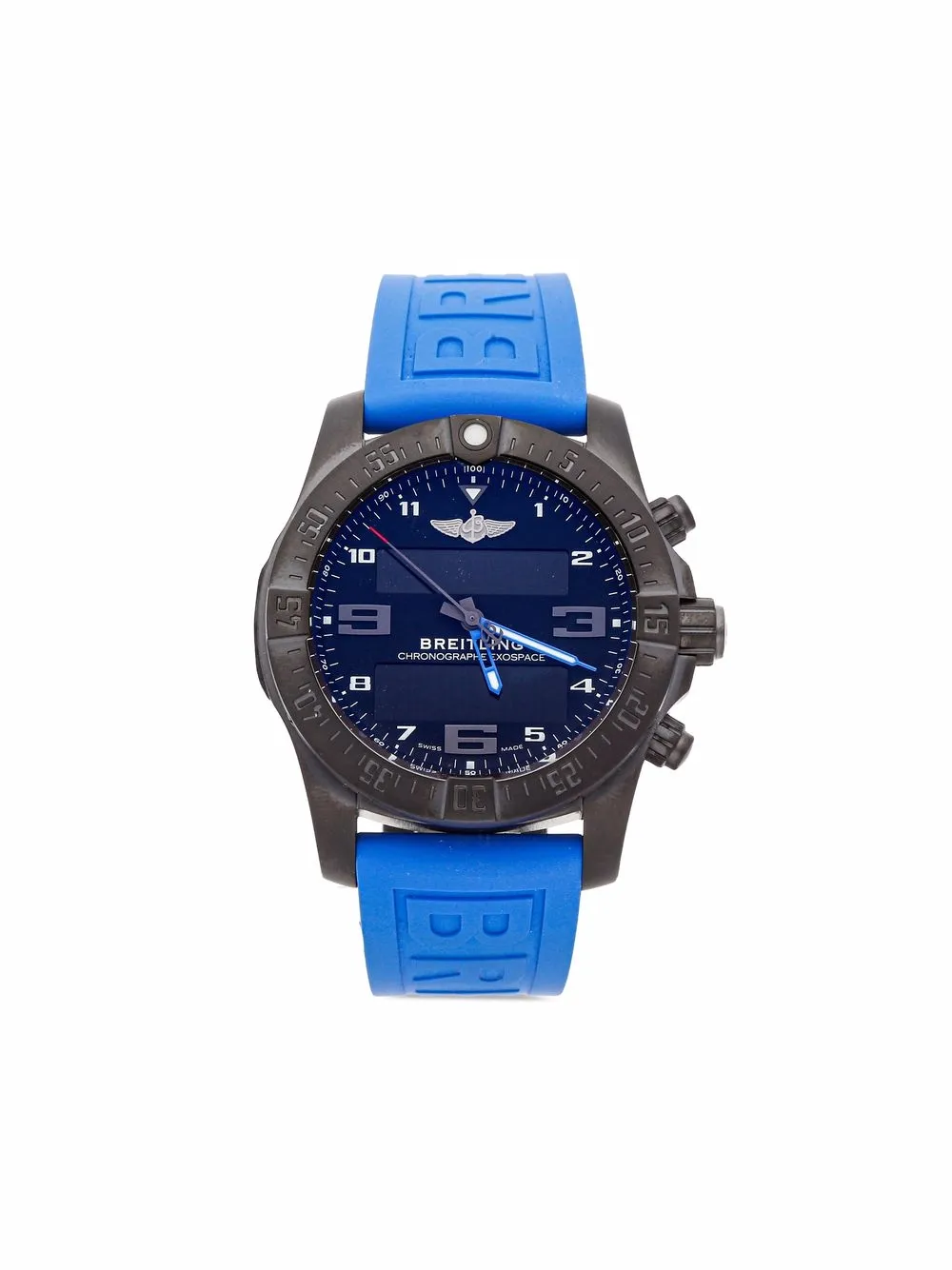 фото Breitling pre-owned наручные часы exospace night mission pre-owned 46 мм