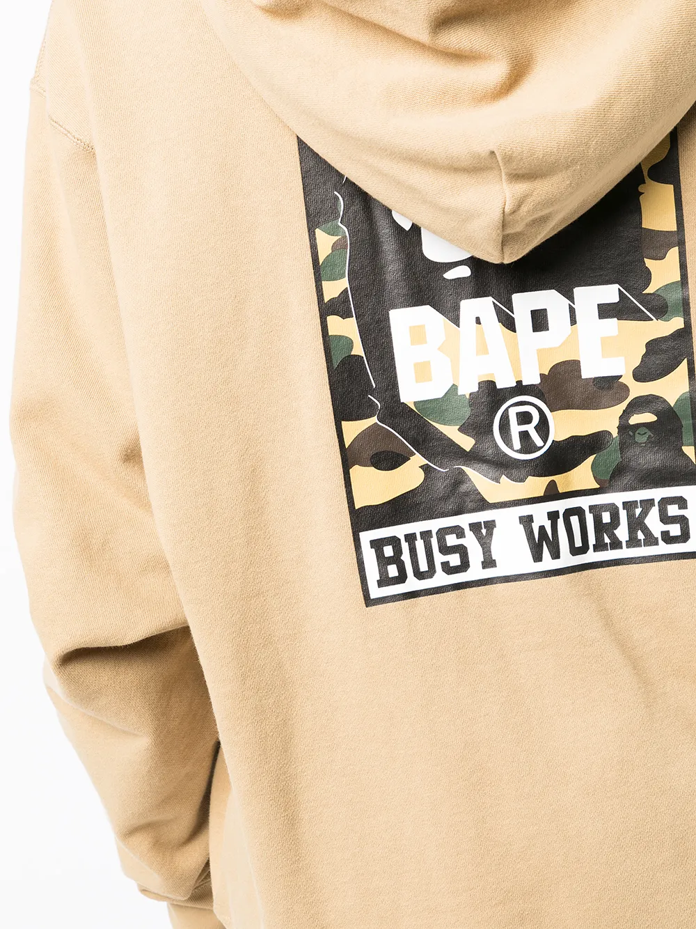 фото A bathing ape® худи busy works с логотипом