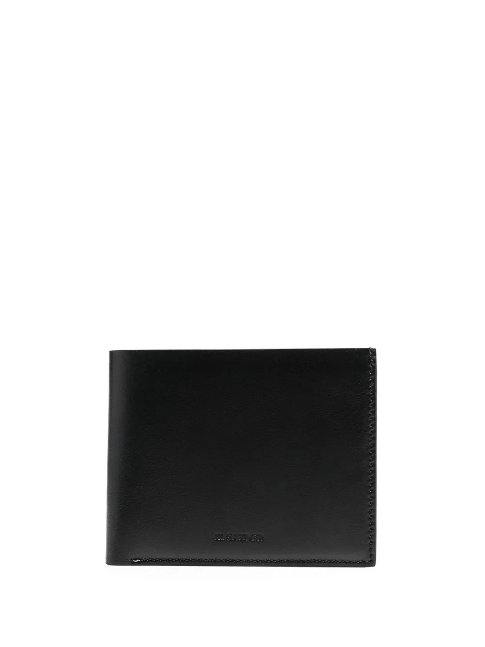 Jil Sander cartera con bolsillo - Negro