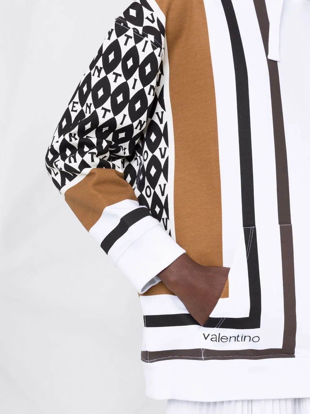фото Valentino худи с принтом foulard archive
