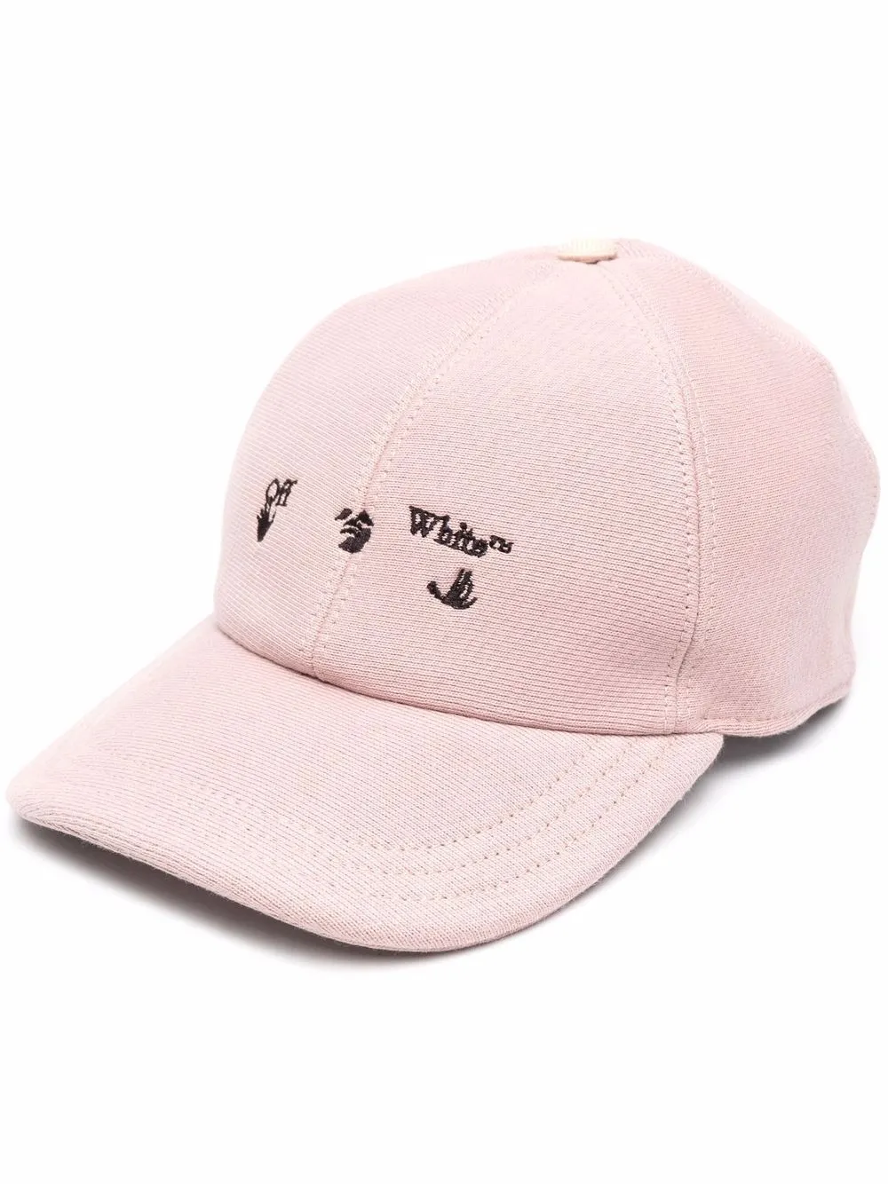 Off-White gorra con logo bordado - Neutro