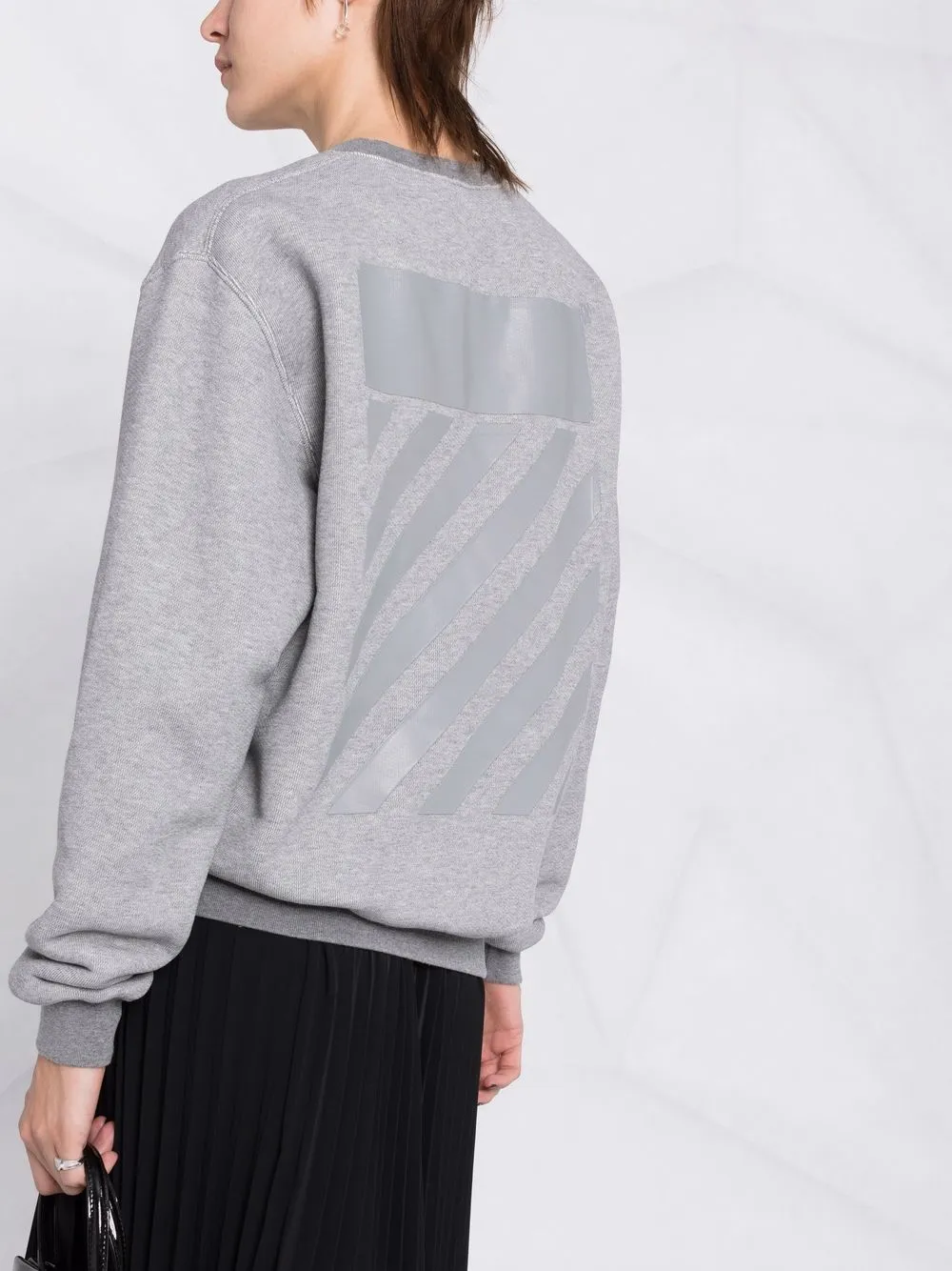 фото Off-white топ с полосками diag