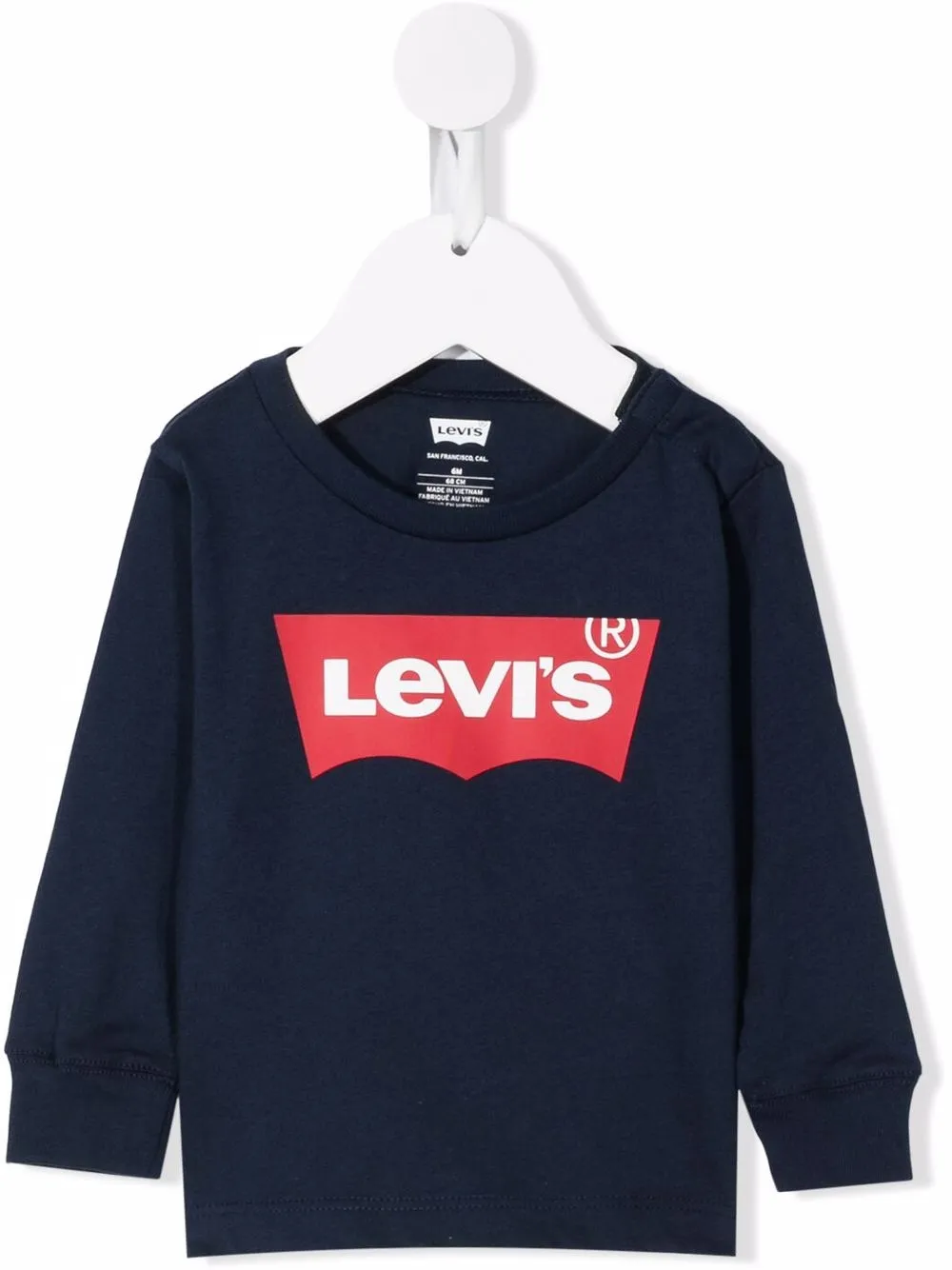 фото Levi's kids толстовка с логотипом