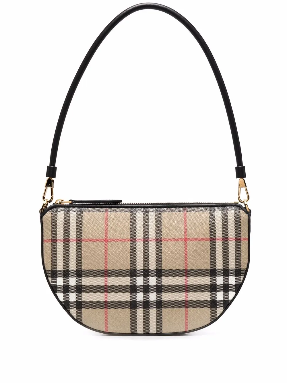 фото Burberry сумка-тоут olympia в клетку