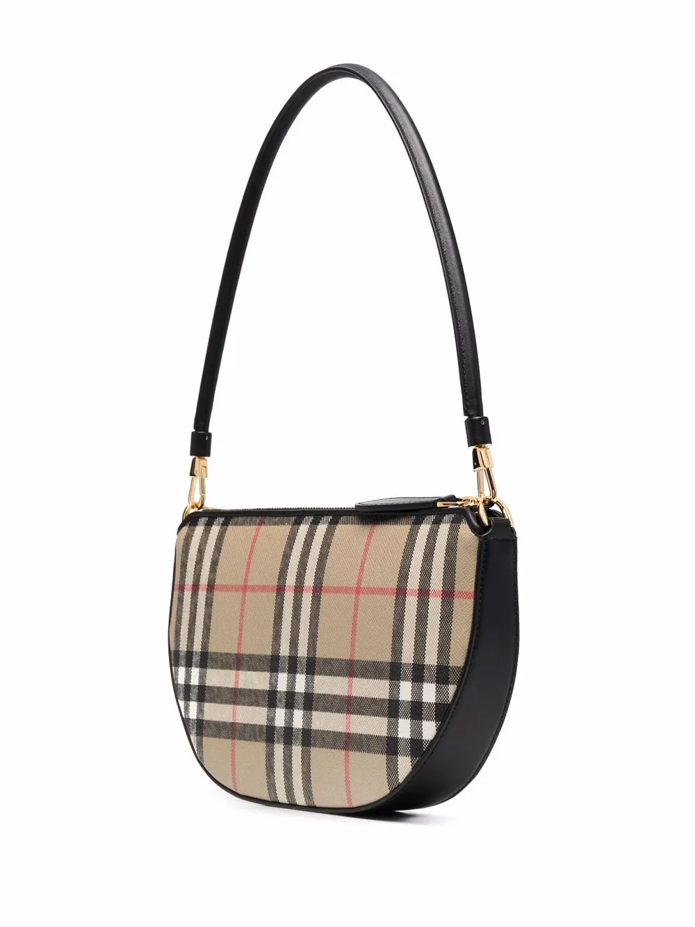 фото Burberry сумка-тоут olympia в клетку