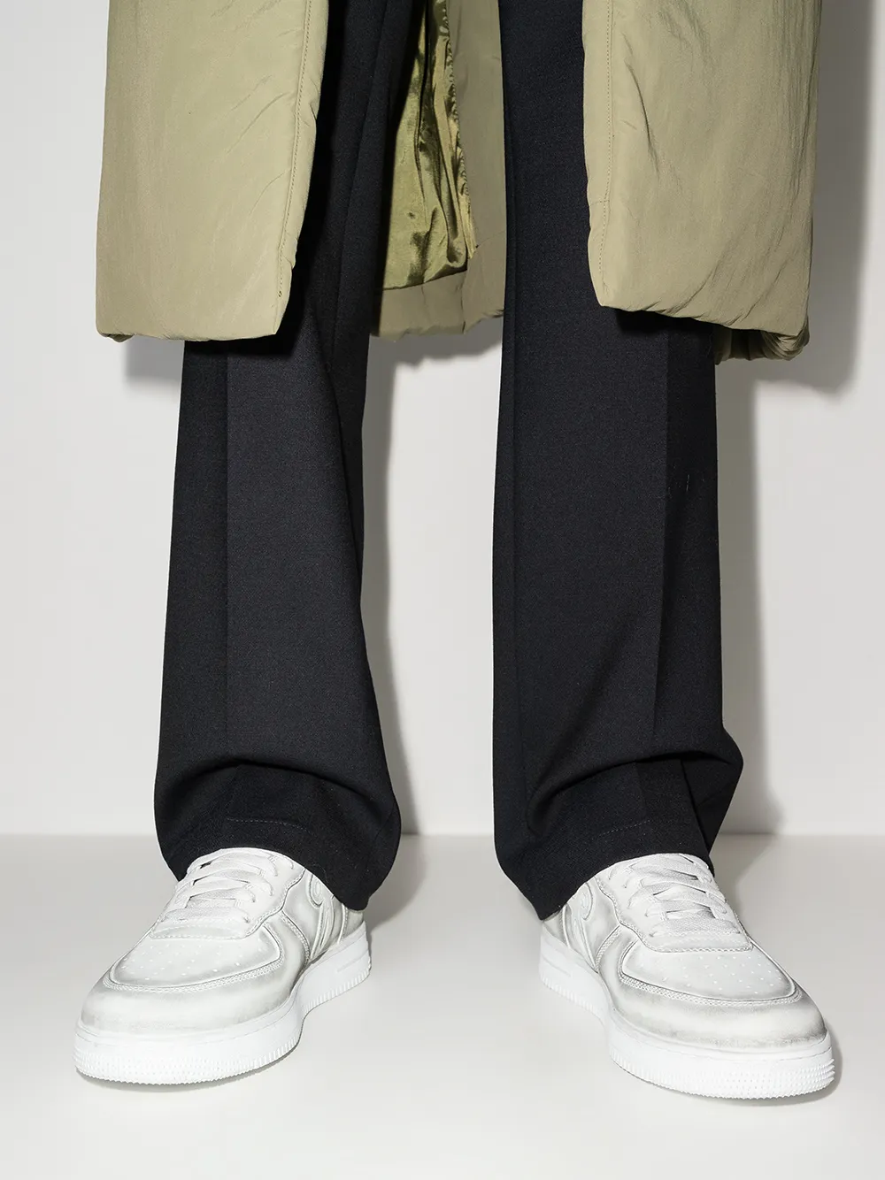 фото John geiger кеды gf-01 с эффектом потертости