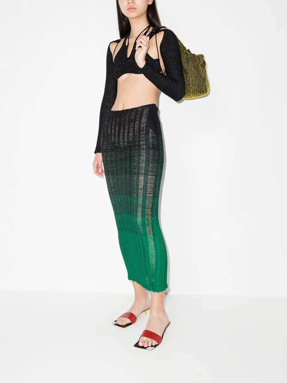 фото Emma gudmundson юбка excel с эффектом градиента