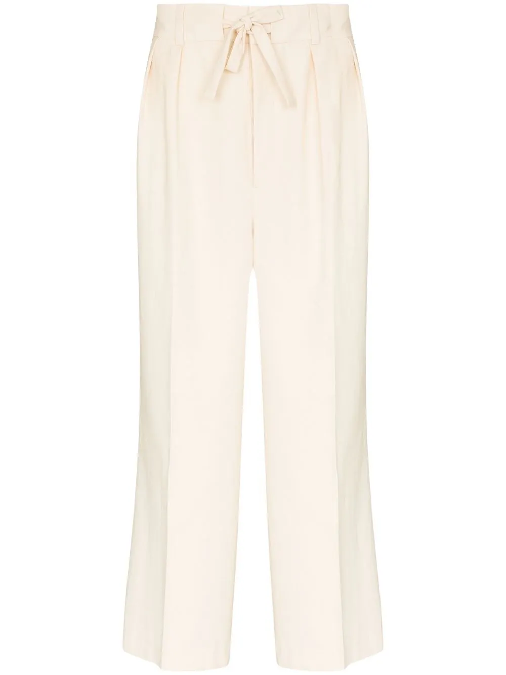 Nanushka pleated straight-leg trousers - Neutrals