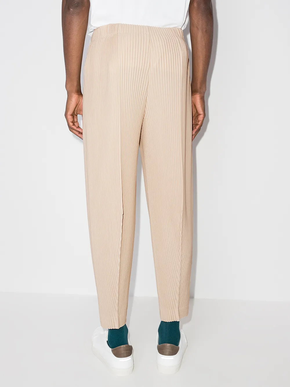 фото Homme plissé issey miyake плиссированные брюки прямого кроя