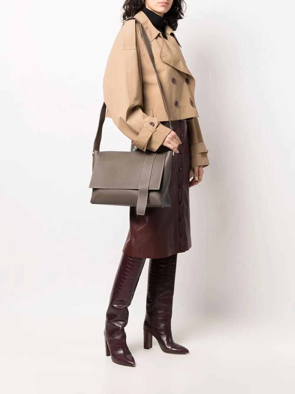 фото Hermès сумка через плечо alfred pre-owned