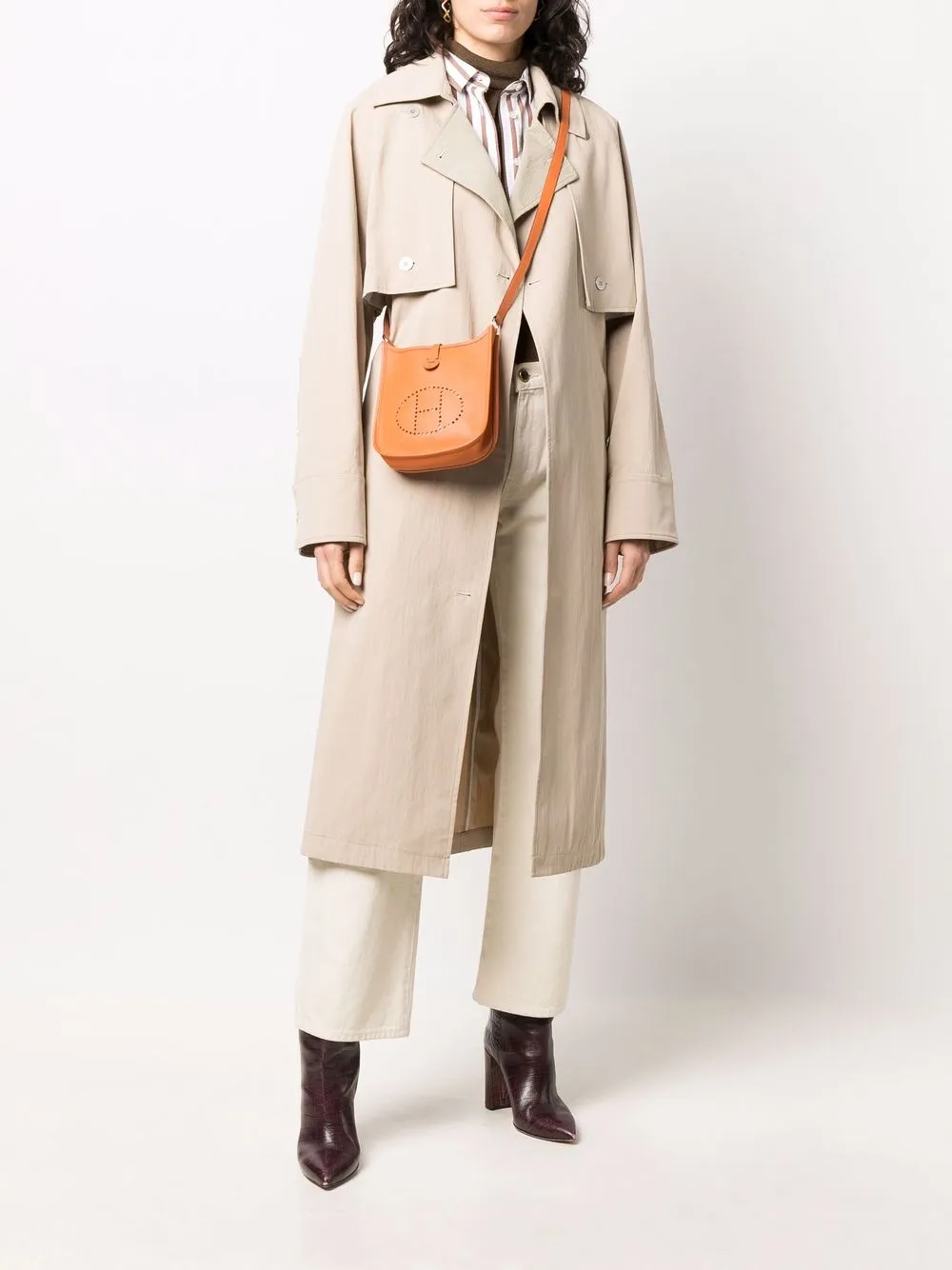 фото Hermès сумка через плечо evelyne i tpm pre-owned