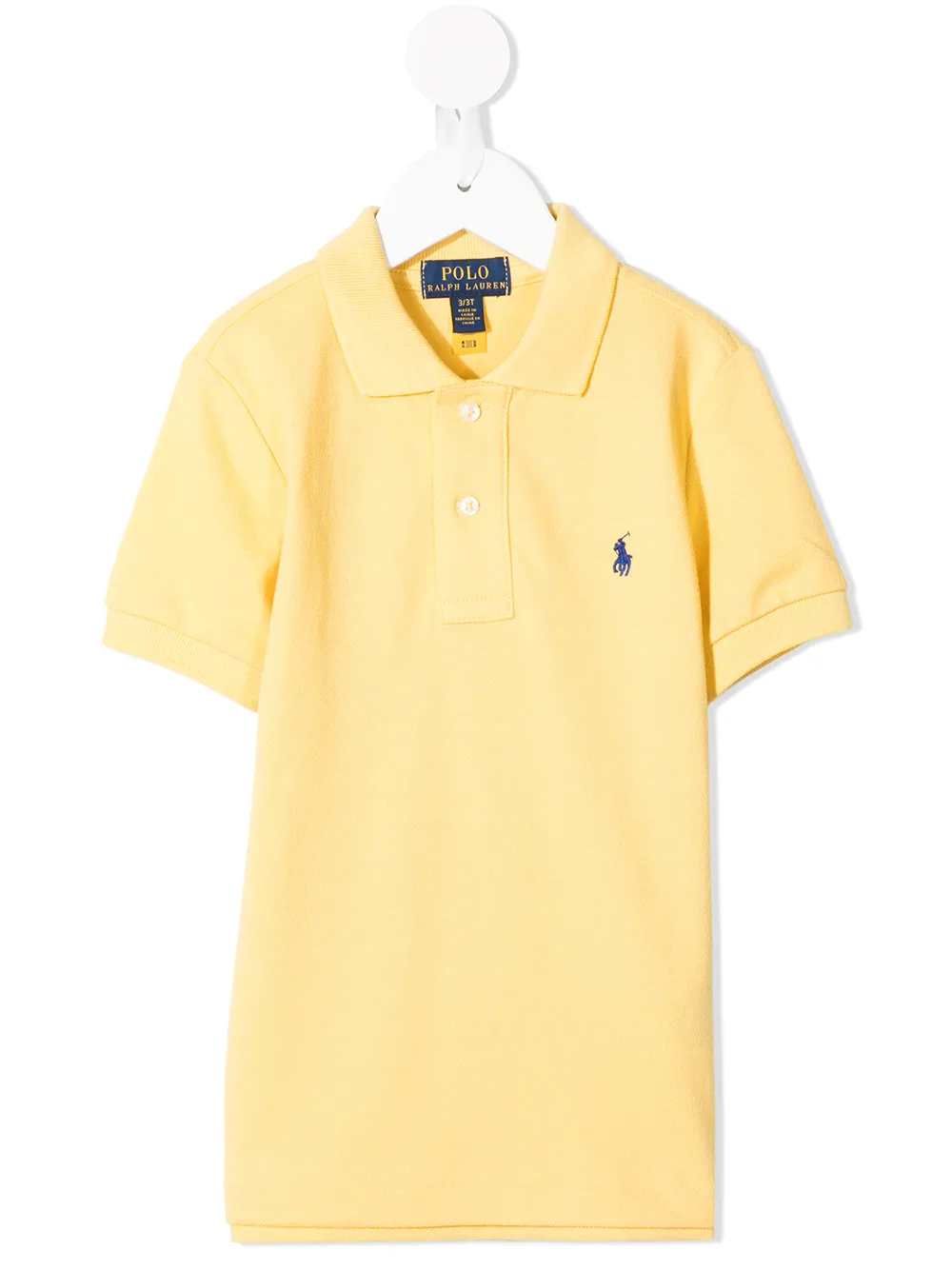 фото Ralph lauren kids рубашка поло с вышитым логотипом